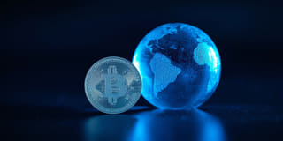 Cryptovaluta getoond binnen de bredere wereldwijde financiële markten