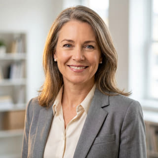 Sarah Coleman, genoemd als financieel directeur bij Lente Waardiek, op een profielfoto